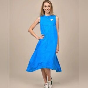 💙Blue Sleeveless Maxi Dress